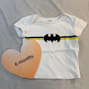 Justice League -  Batman - short sleeve T-Shirt. Size 6 months